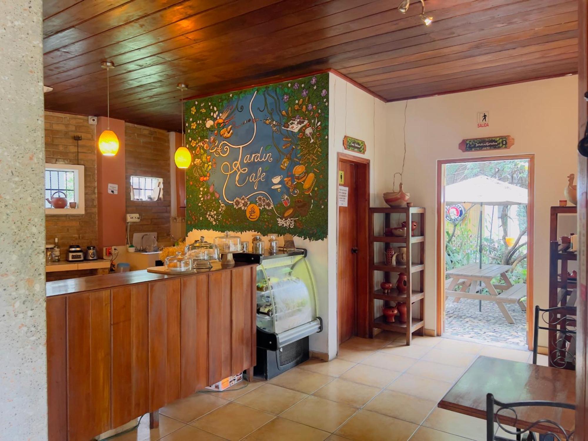 Jardin Cafe Hotel & Restaurant กราเซียส ภายนอก รูปภาพ